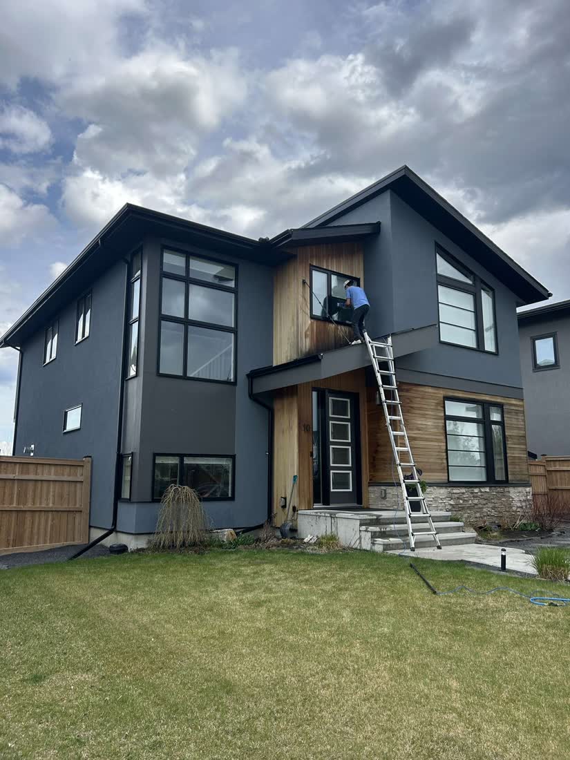 SudBuds window cleaning in Calgary