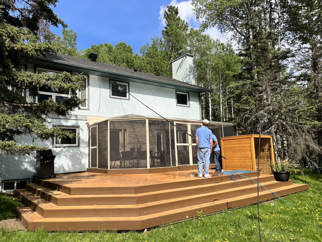 SudBuds window cleaning in Calgary