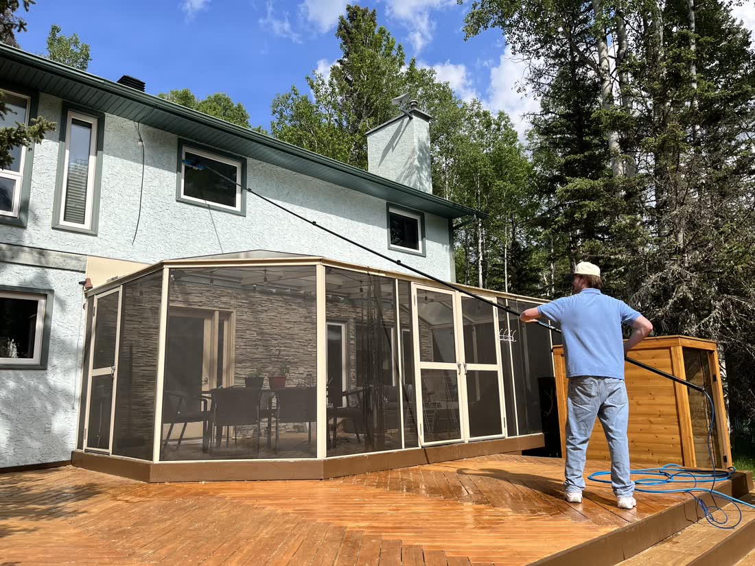 SudBuds window cleaning in Calgary
