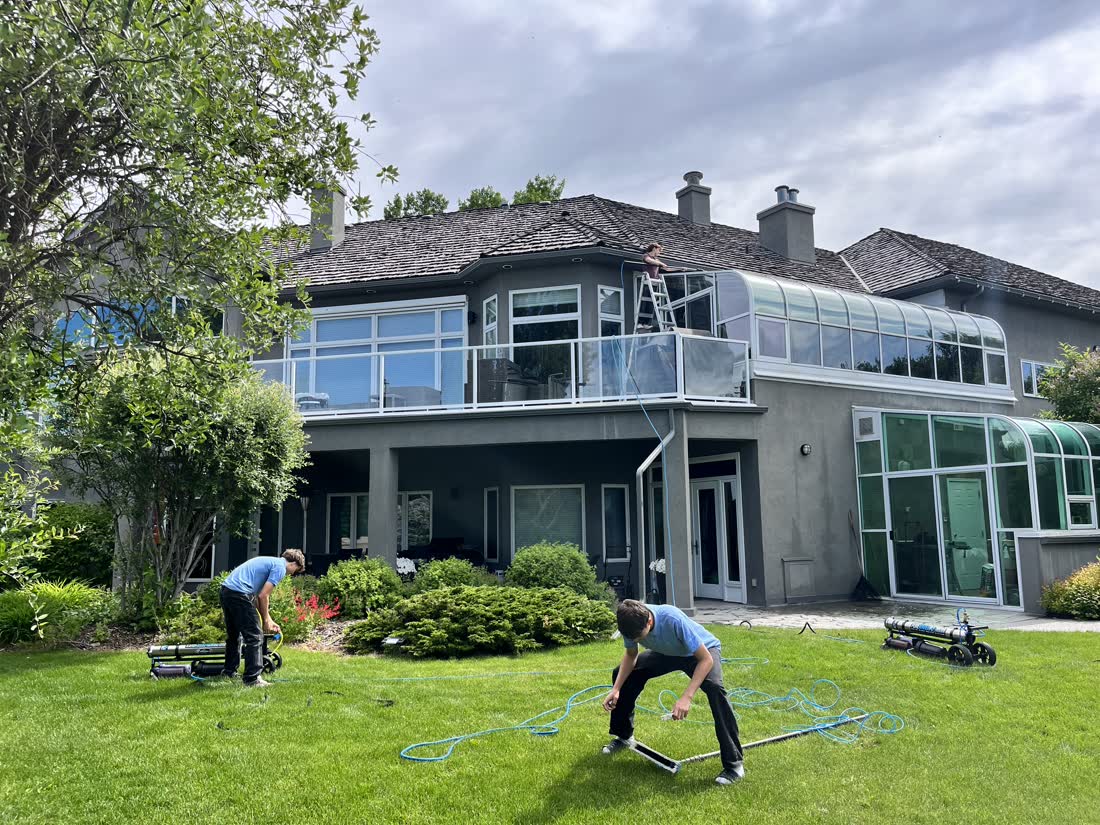 SudBuds window cleaning in Calgary