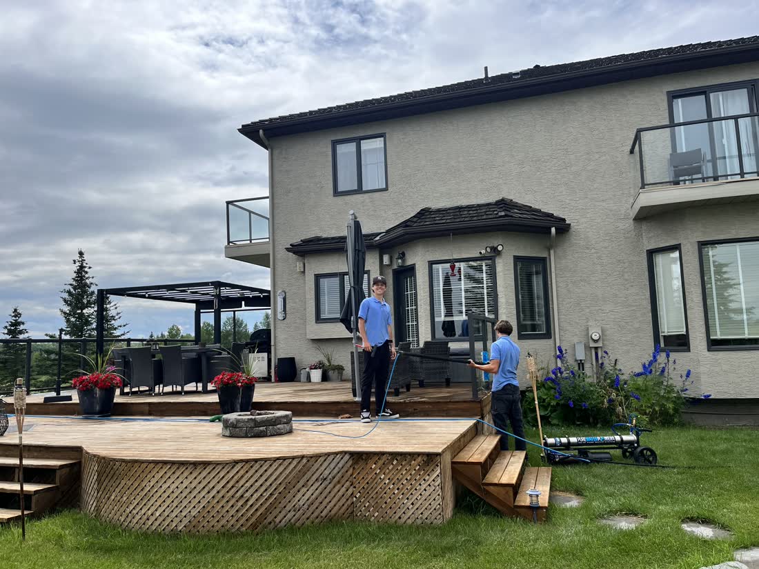 SudBuds window cleaning in Calgary
