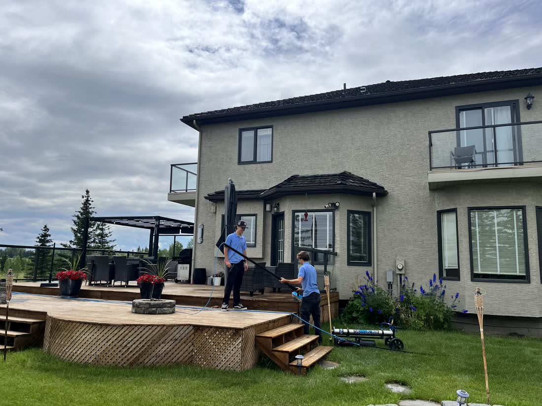 SudBuds window cleaning in Calgary